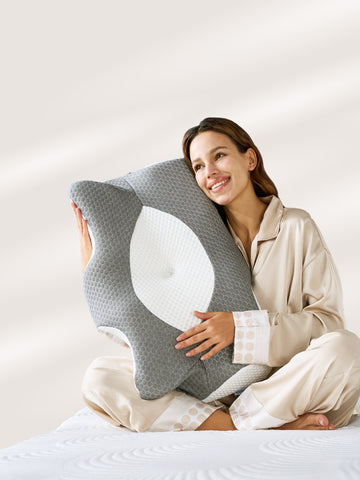 Premium Ergonomic Sleep Comfort Pillow