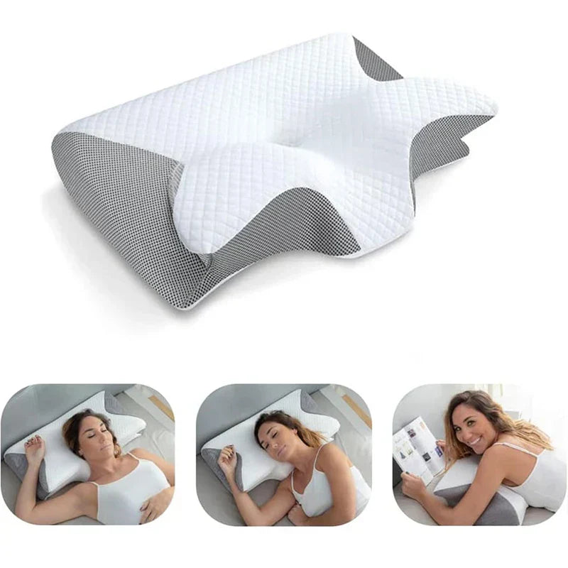 Premium Ergonomic Sleep Comfort Pillow