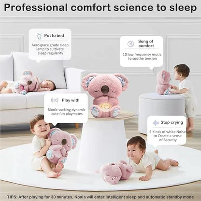 Breathing and Heated Releif Koala For Kids And Adulys with Insomia.