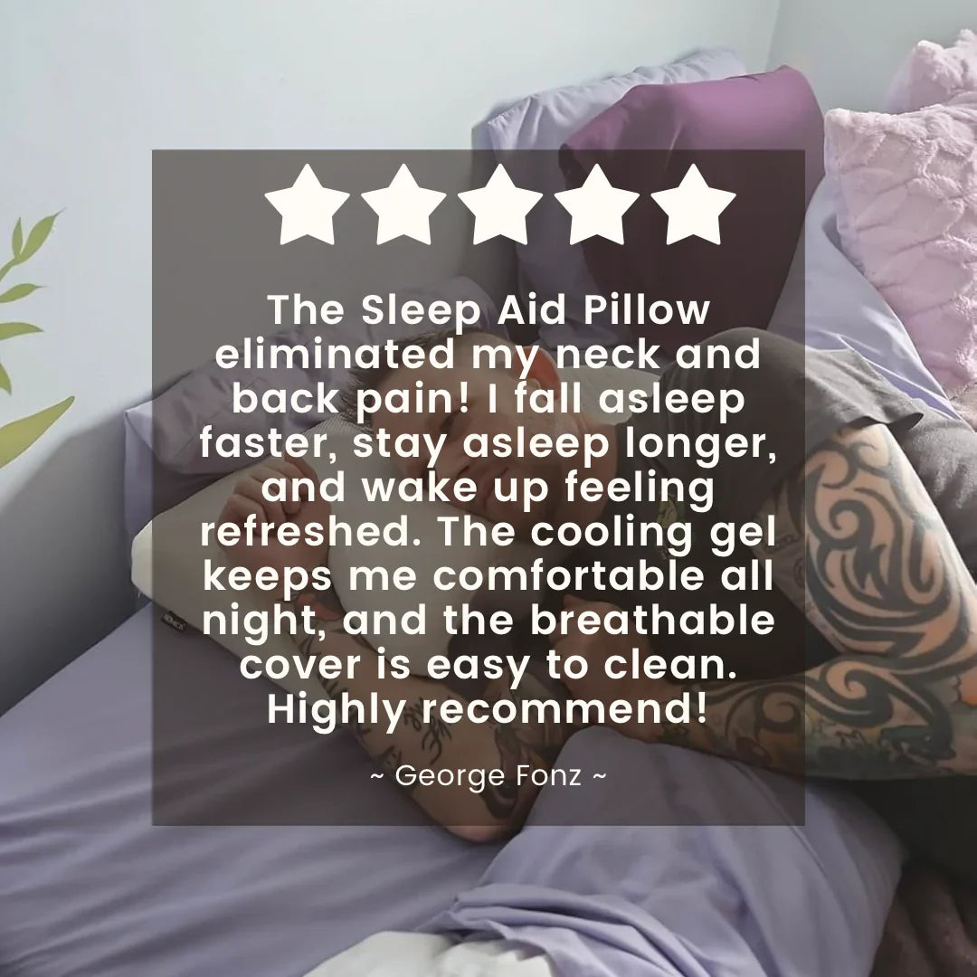Premium Erogonomic Sleep Aid Pillow.